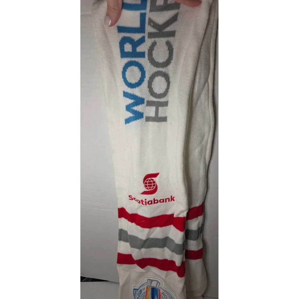 2016 World Cup‎ of Hockey Toronto Knit Scarf Scotiabank NHL Fan Gear